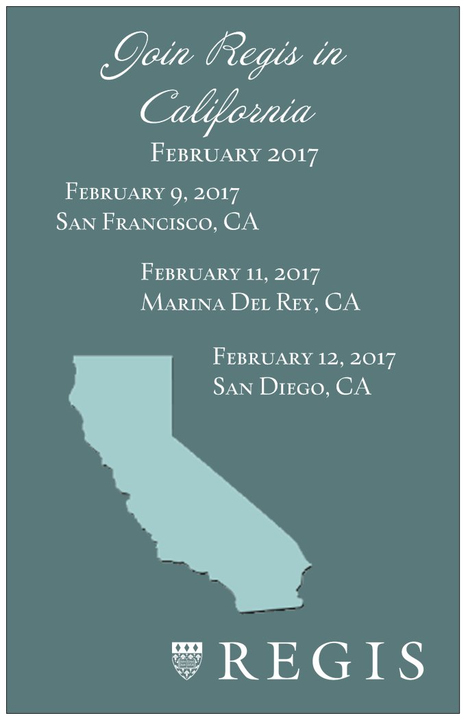 California Event Invitation