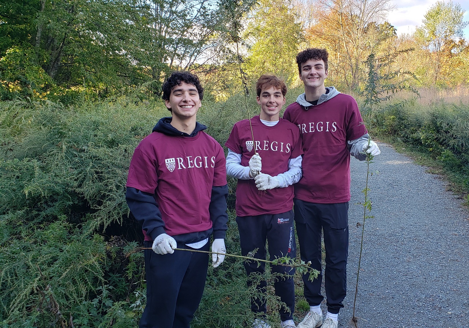 students at founders day