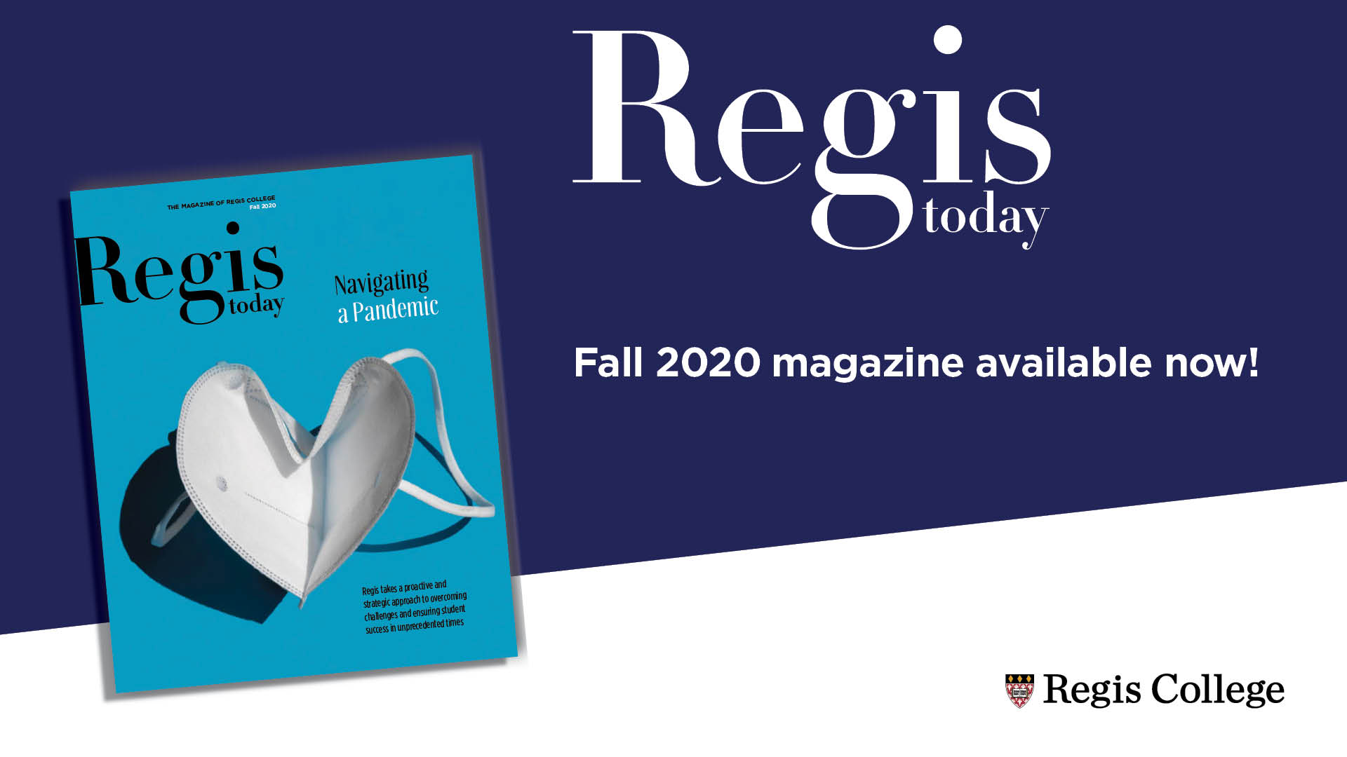 Regis Today | Fall 2020