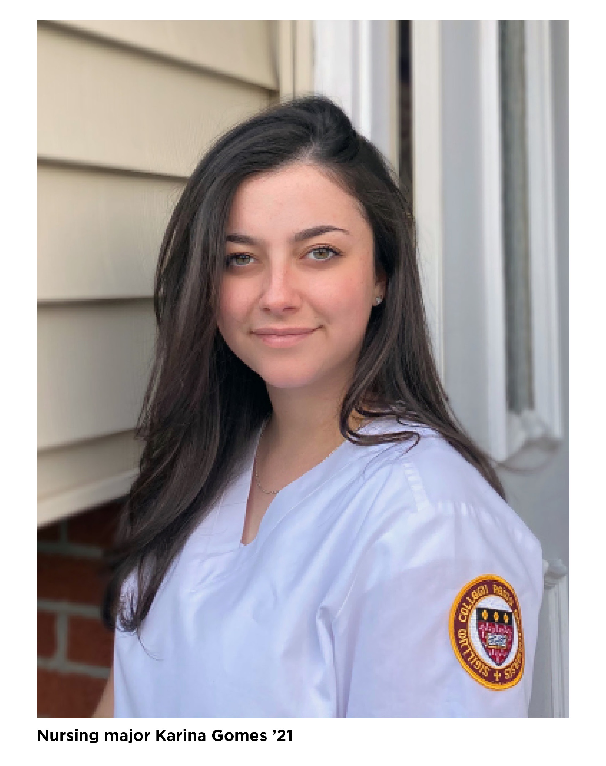 Nursing major Karina Gomes ’21